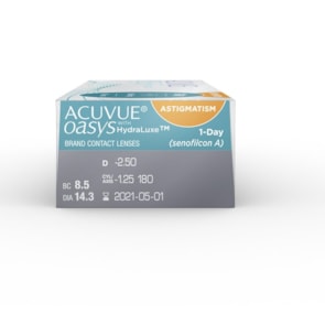 Lentes de Contato Acuvue Oasys 1 Day Astigmatismo