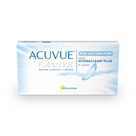 Lentes de Contato Acuvue Oasys Astigmatismo
