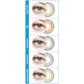 Lentes de Contato Bioblue Multicolor 55 Lentes de Contato Bioblue Multicolor 55