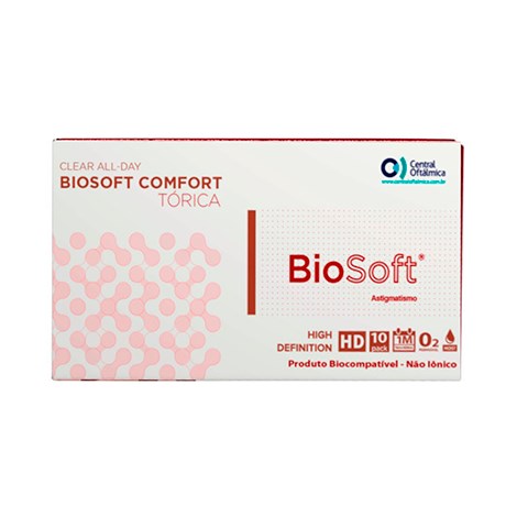 Lentes de Contato Biosoft Comfort Toric