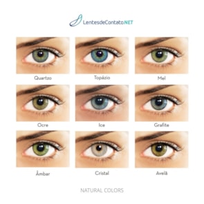 Lentes de contato Natural Colors Toric Astigmatismo Lentes de contato Natural Colors Toric Astigmatismo