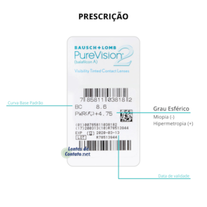 Lentes de Contato PureVision 2