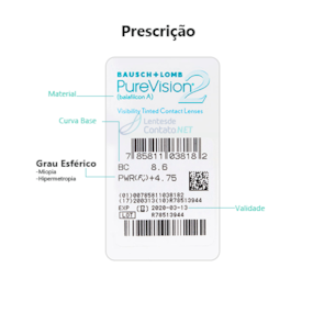 Lentes de contato PureVision 2 Lentes de contato PureVision 2