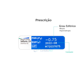 Lentes de Contato Soflens 59