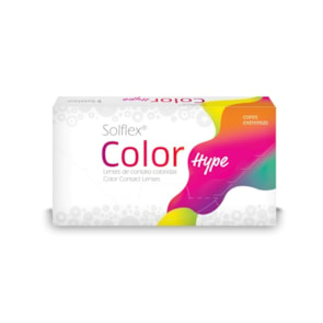 Lentes de Contato Solflex Color Hype