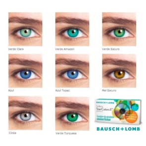 Lentes de contato Starcolors 2 - com Grau Lentes de contato Starcolors 2 - com Grau